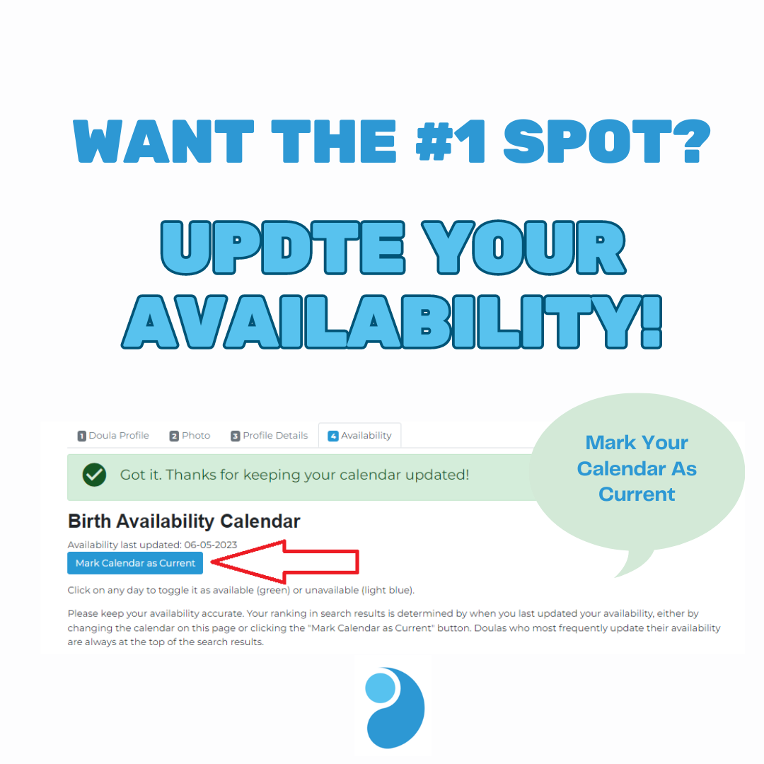 Update Your Availability